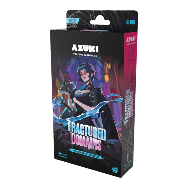 Azuki Set 2 Fractured Domains Assorted Starter Deck Display 8 Pack