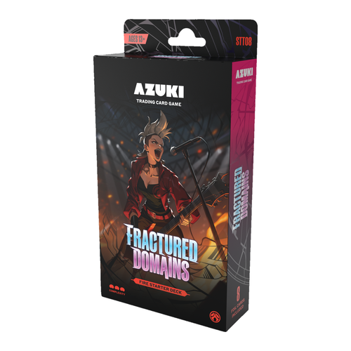 Azuki Set 2 Fractured Domains Assorted Starter Deck Display 8 Pack