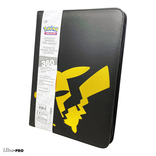 9 Pocket Zip PRO Binder Pikachu Elite Series