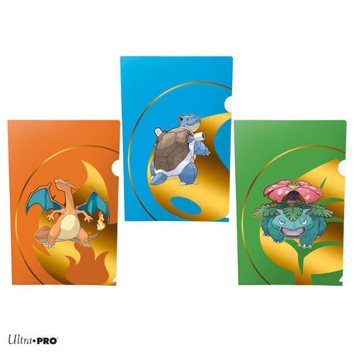 Tournament Folios Charizard Blastoise Venusaur 3 Pack