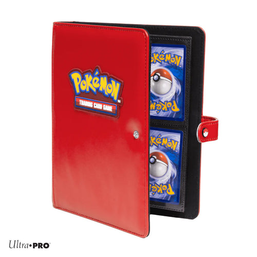 Premium Red 4-Pocket Snap Binder