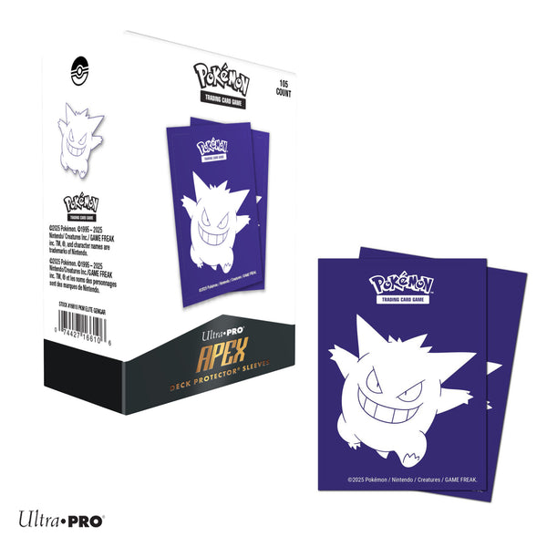 Apex Deck Protector Sleeves Elite Gengar 105 Pack