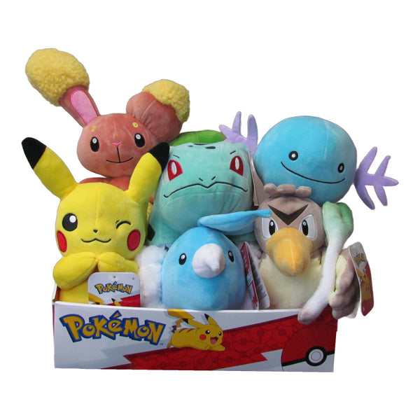 Pokémon 8" Plush Assortment 6 Pack