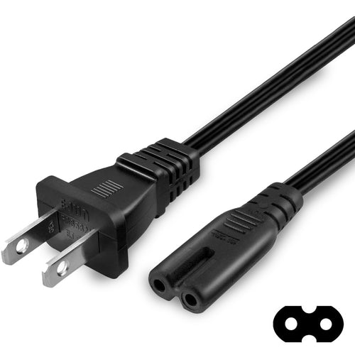 2 Prong Basic Power Cable