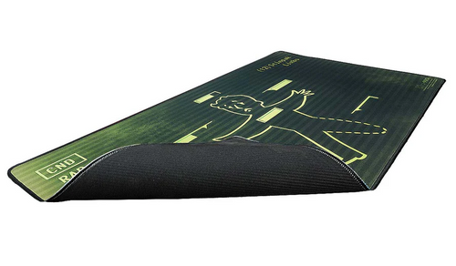 Standard Gaming Playmat Inventory Management Black Stitched