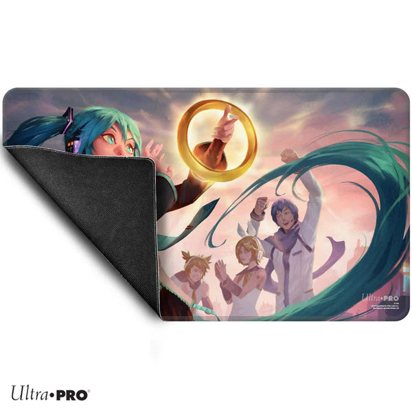 Stitched Edge Gaming Playmat Hatsune Miku (Summer) Sol Ring
