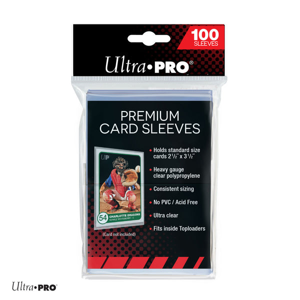 2.5" x 3.5" Premium Sleeves 100 Pack
