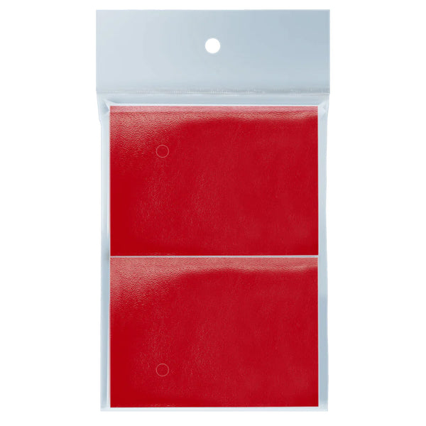 Standard Deck Protector Sleeves PRO Matte - Red 200 Pack