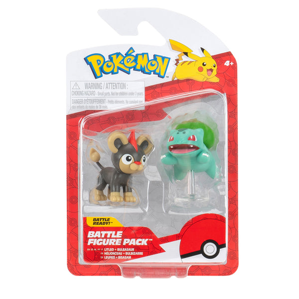 Pokémon Double Battle Figures - 6 Pack