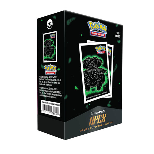 Apex Deck Protector Sleeves Venusaur 105 Pack