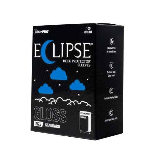 Eclipse Deck Protector Sleeves Gloss Pacific Blue 105 Pack