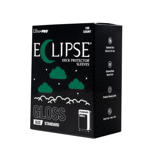 Eclipse Deck Protector Sleeves Gloss Forest Green 105 Pack