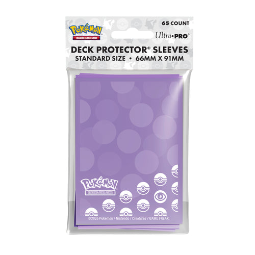 Deck Protector Sleeves Pokemon Psychic 65 Pack