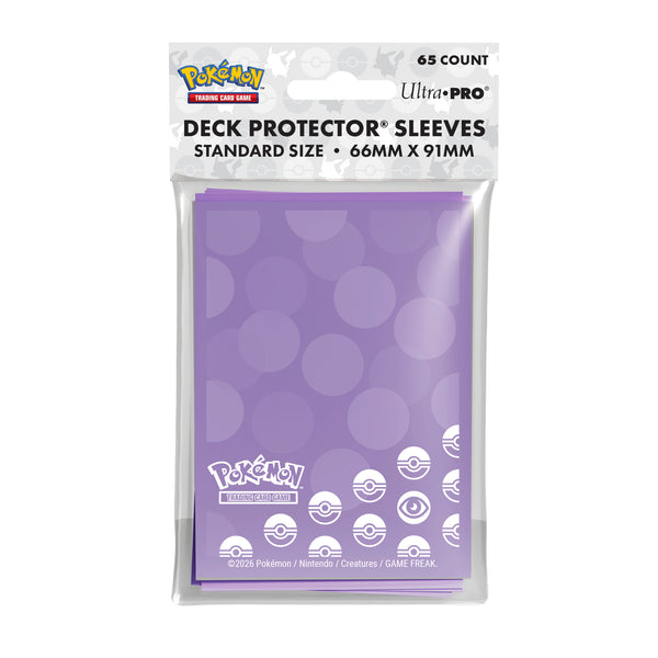 Deck Protector Sleeves Pokemon Psychic 65 Pack