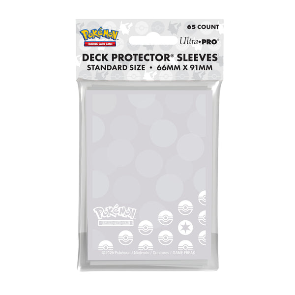 Deck Protector Sleeves Pokemon Colorless 65 Pack