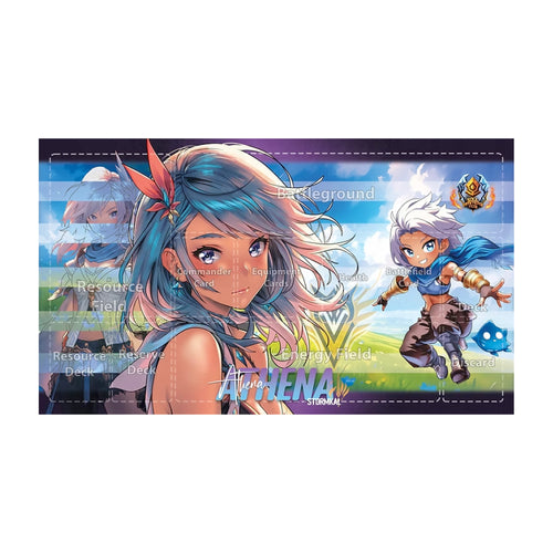 Athena Stormkal Gridded Playmat