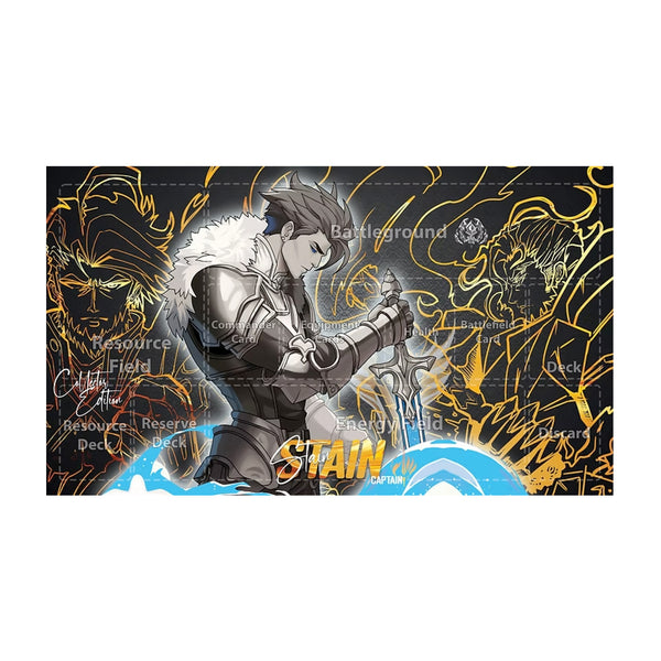 Captain Stain Limited Edition Gridded Playmat