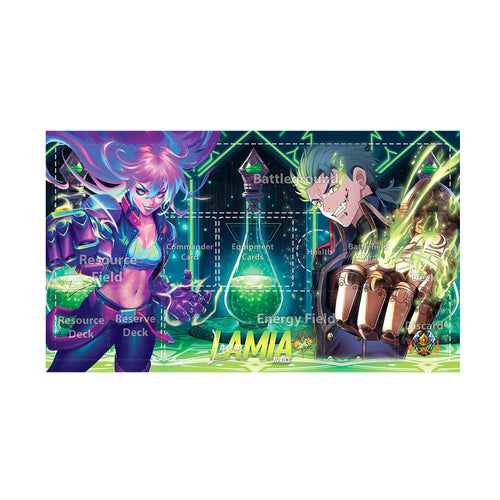 Lamia Avicci Gridded Playmat