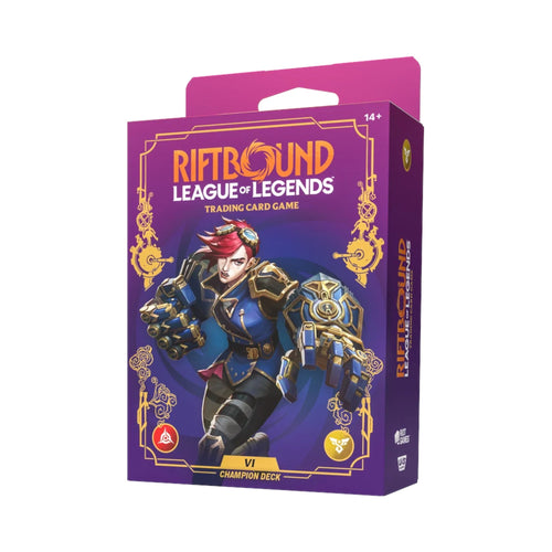 Riftbound Set 3 Unleashed Vi Starter Deck Bundle 4 Pack