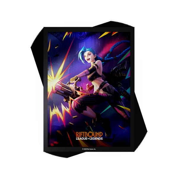 Riftbound Set 4 Vi vs Jinx Vendetta Art Sleeves #1