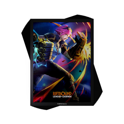Riftbound Set 4 Vi vs Jinx Vendetta Art Sleeves #1