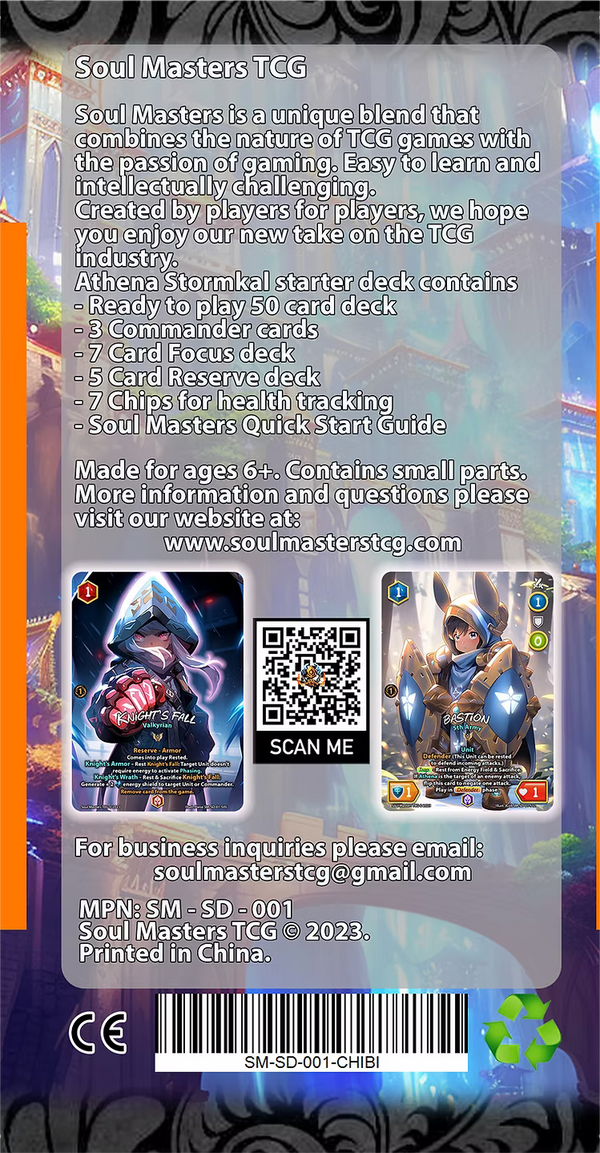Athena Stormkal Chibi Starter Deck 1st Edition