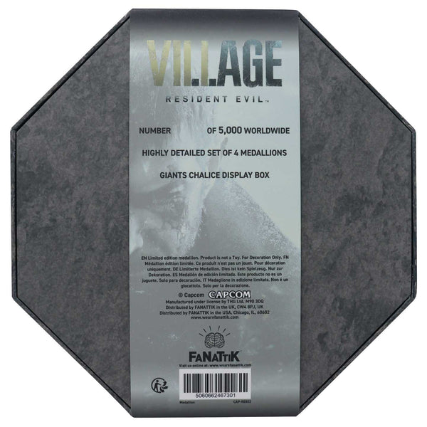 Resident Evil Village Replica House Crest Medallion Collection