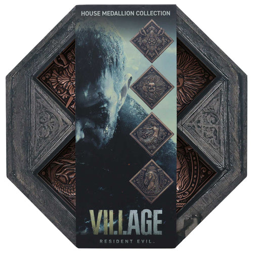 Resident Evil Village Replica House Crest Medallion Collection