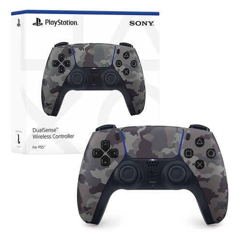 Sony PS5 DualSense Wireless Controller Gray Camo