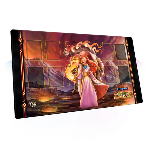 Elestrals Firestorm Hestia Playmat