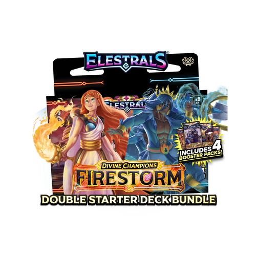 Elestrals Firestorm Hestia vs. Poseidon Double Starter Deck Bundle