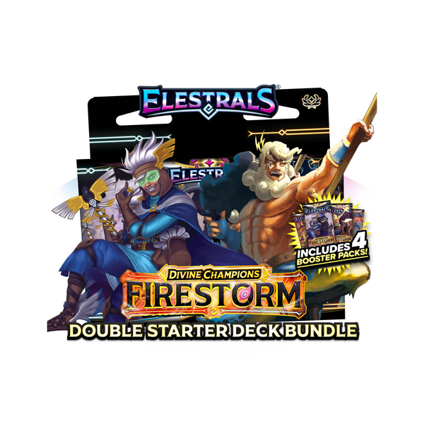 Elestrals Firestorm Hermes vs. Zeus Double Starter Deck Bundle