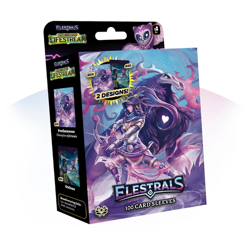 Elestrals Lifestream Posthumoose Champion of Artemis Card Sleeves