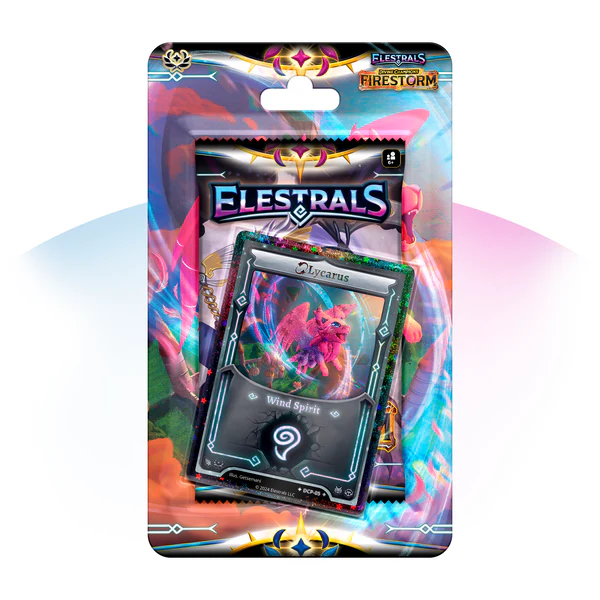 Elestrals Firestorm Reverse Stellar Lycarus Blister Pack 10 Pack