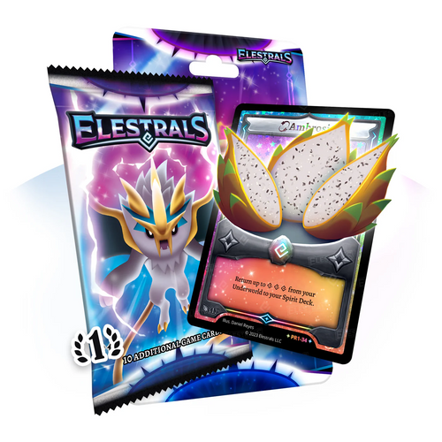 Elestrals 1st Edition Stellar Ambrosia Blister Pack 10 Pack