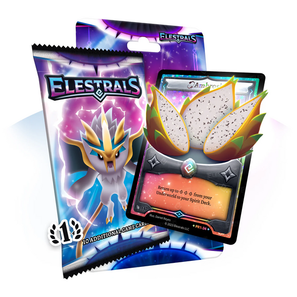Elestrals 1st Edition Stellar Ambrosia Blister Pack 10 Pack