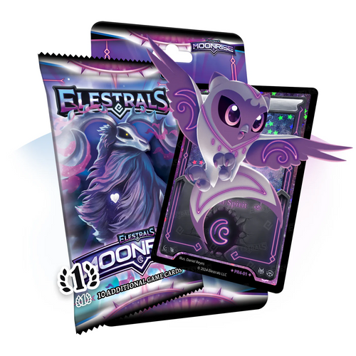 Elestrals Moonrise Stellar Owlune Blister Pack 10 Pack