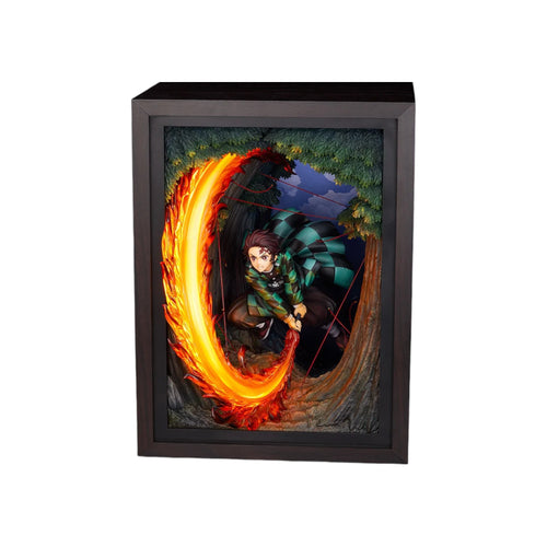 Tanjiro Kamado: Hinokami Kagura Dance 14" Diorama