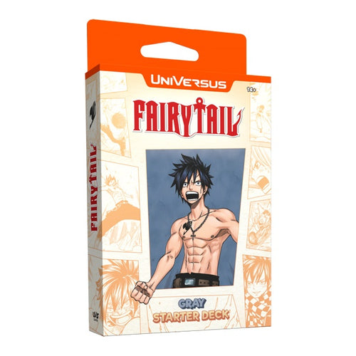 FAIRY TAIL All Fired Up! Natsu & Gray Assortment Starter Deck Display 8 Pack