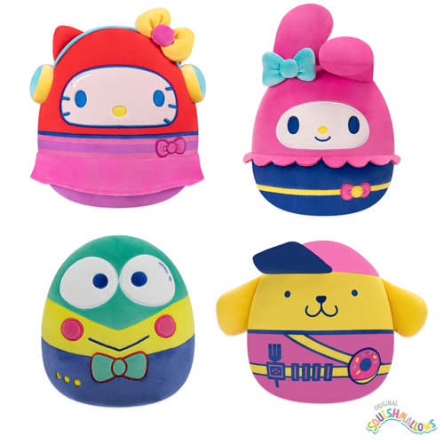 Hello Kitty Kawaii Arcade 8" Plush Assortment 4 Pack