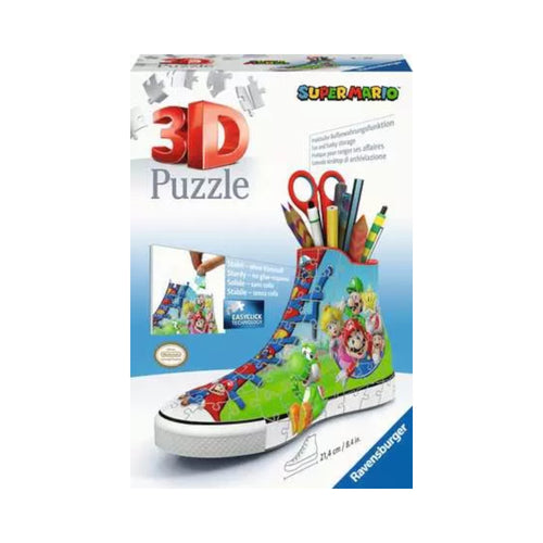 Super Mario Sneaker 3D Puzzle 108 Pieces