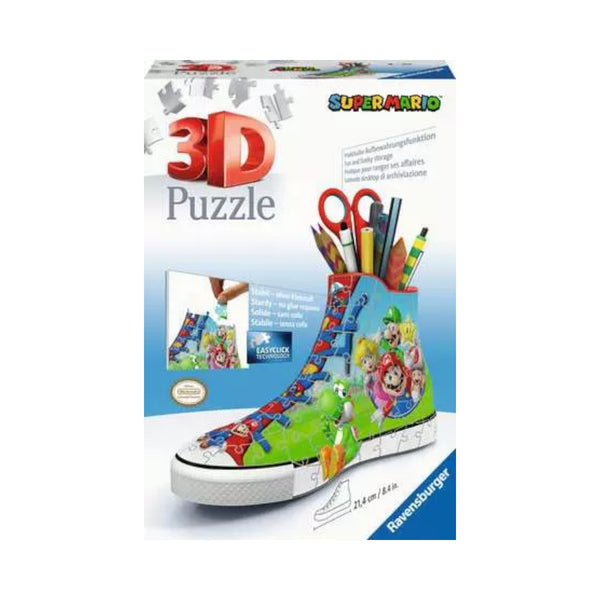 Super Mario Sneaker 3D Puzzle 108 Pieces