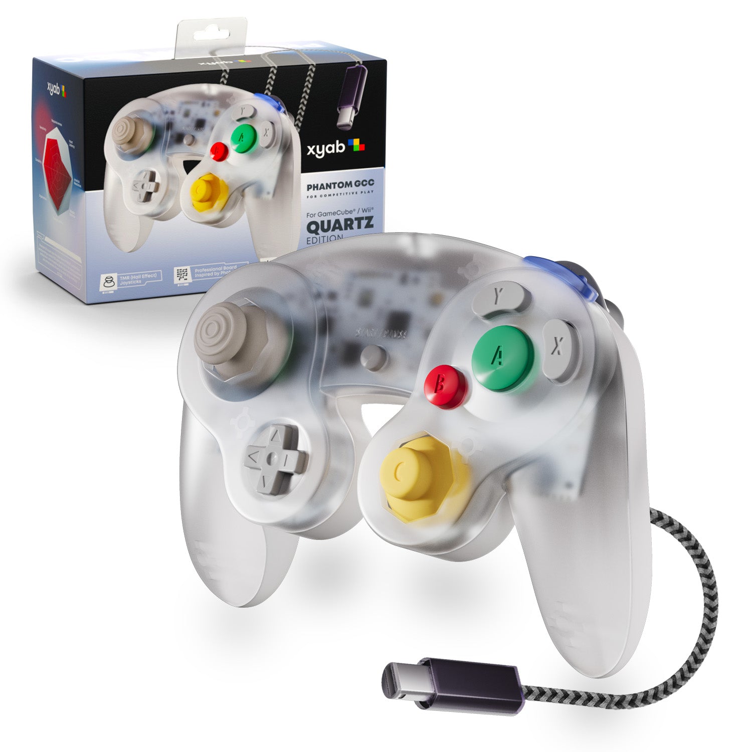 PHANTOM GCC V2 Competitive Wired Controller for Nintendo GameCube