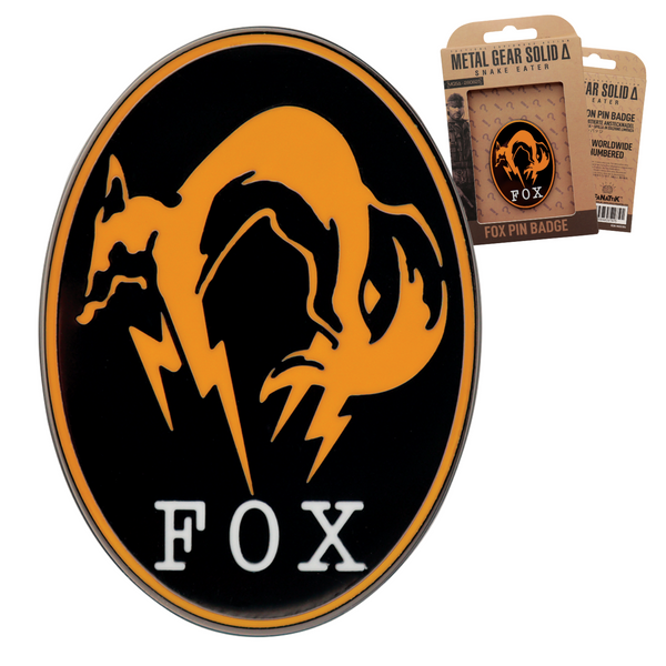 Metal Gear Solid Delta FOX Pin Badge