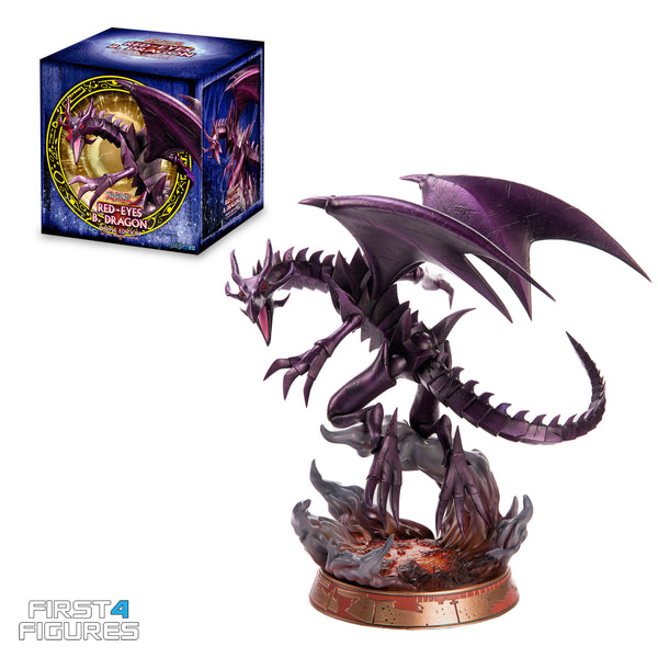 Red Eyes Black Dragon 13" Statue Purple Variant