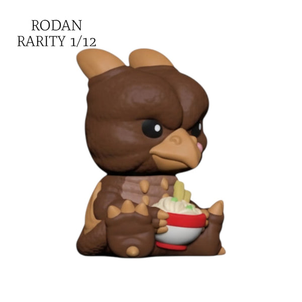 Godzilla Ramen Cup Figures Blind Boxes 12 Pack