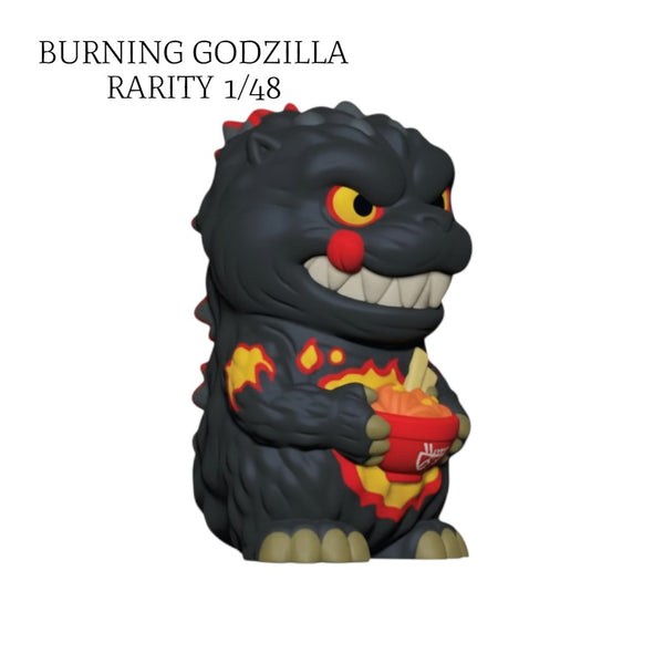 Godzilla Ramen Cup Figures Blind Boxes 12 Pack
