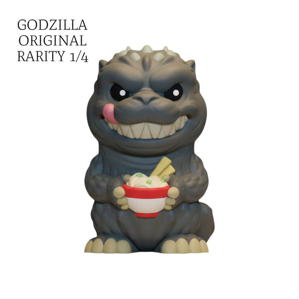 Godzilla Ramen Cup Figures Blind Boxes 12 Pack
