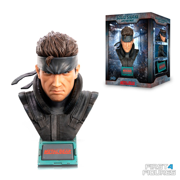 Solid Snake Grand Scale Bust 12" Premium Resin Statue