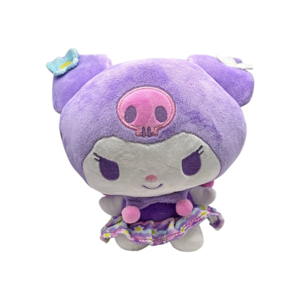 Hello Kitty 8" Plush Assortment 6 Pack (Hello Kitty, My Melody, Kuromi, Cinnamoroll, & Keroppi)